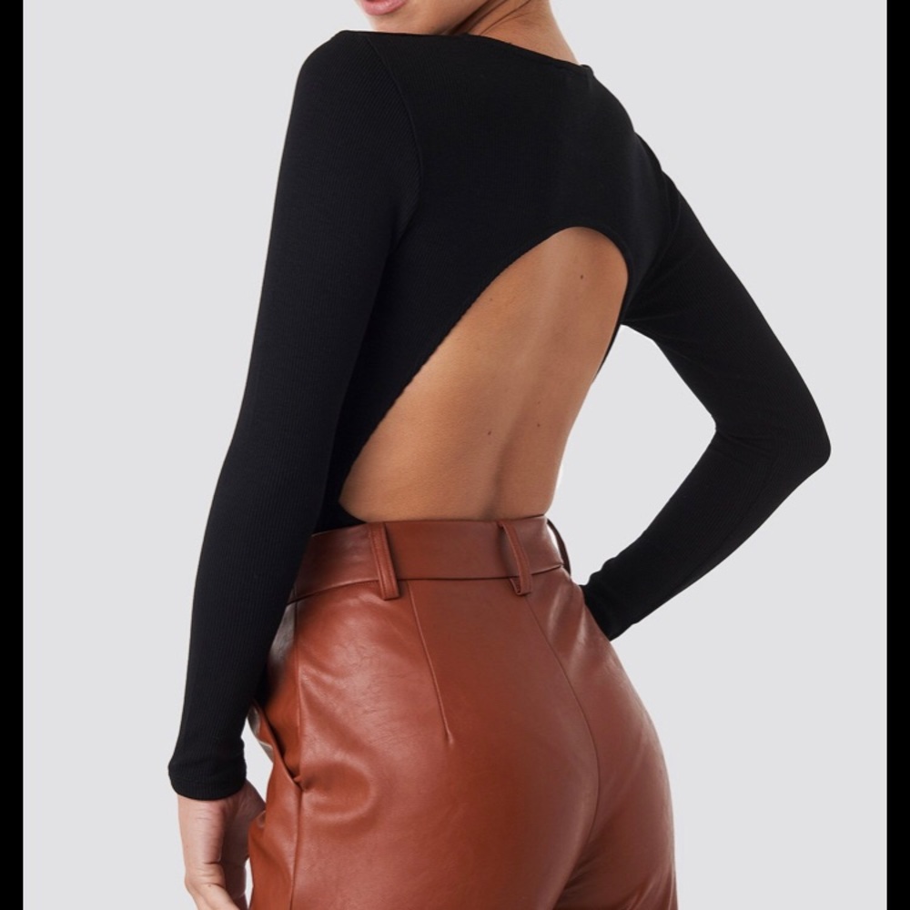 Open-back bodysuit